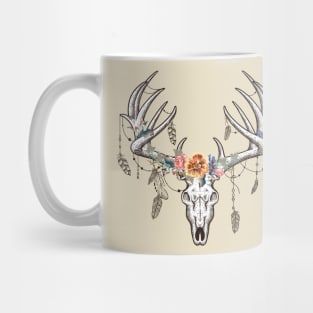 Deer skull Boho Mug